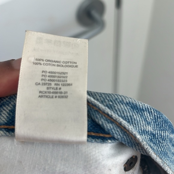 Denim Forum - The Joni Mid Rise Loose 29L - size 27 - Picture 11 of 11